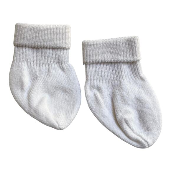 American Girl WHITE ANKLE SOCKS MaryEllen Logan Molly Emily Nellie Samantha Kit - Picture 1 of 9